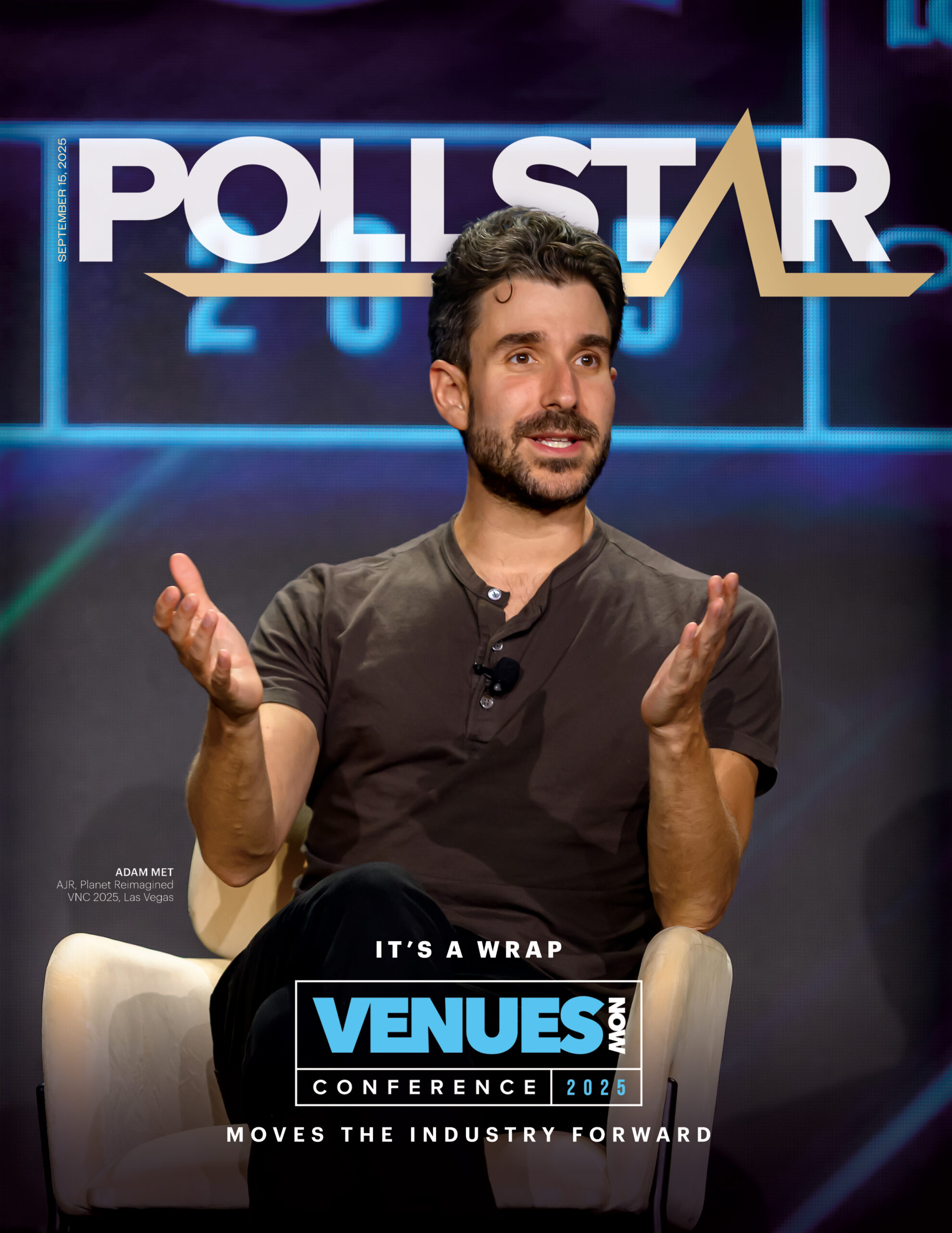 Pollstar AJR Adam Met cover VNC 2025