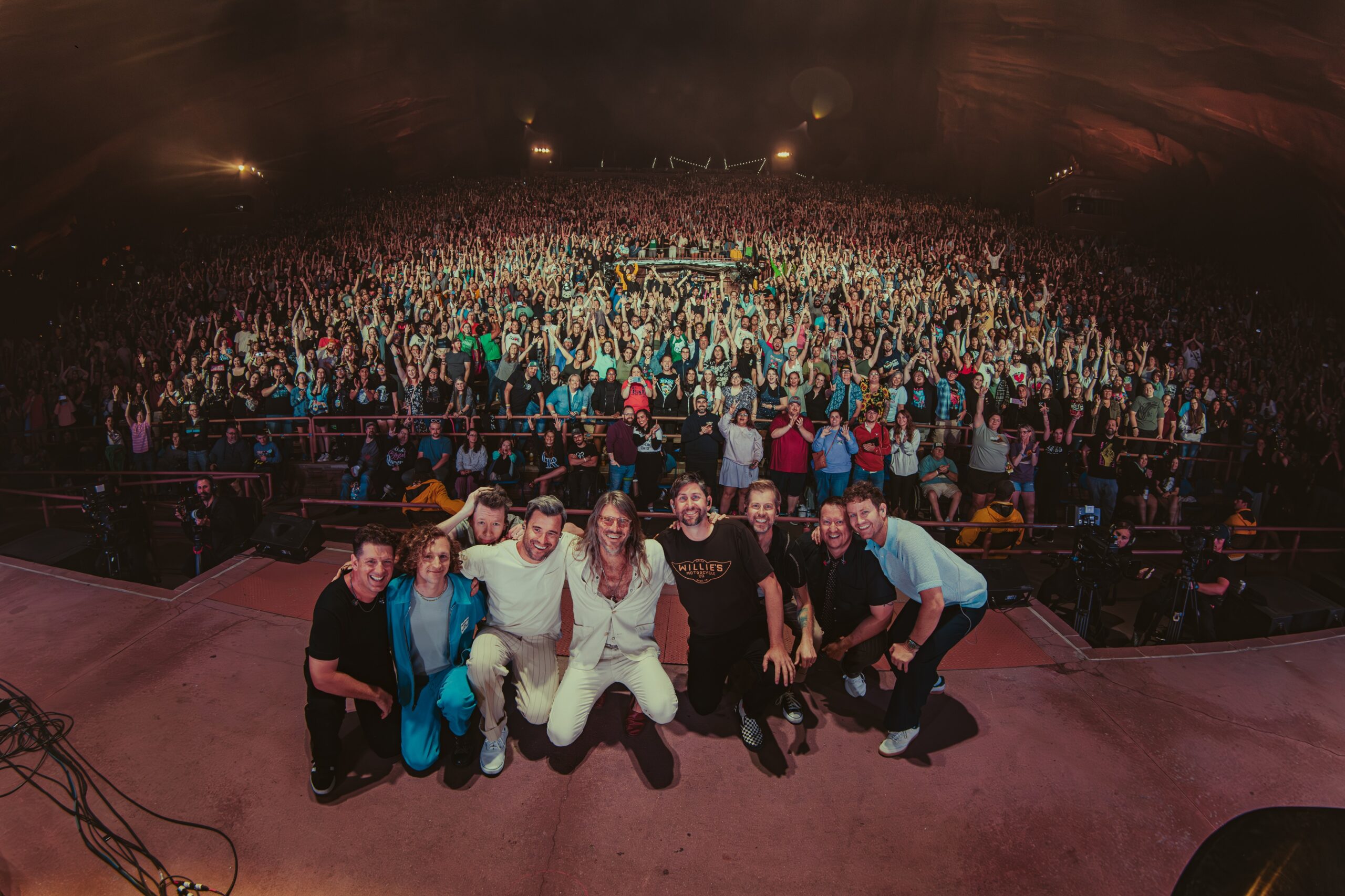 Andrew & Bands On Stage