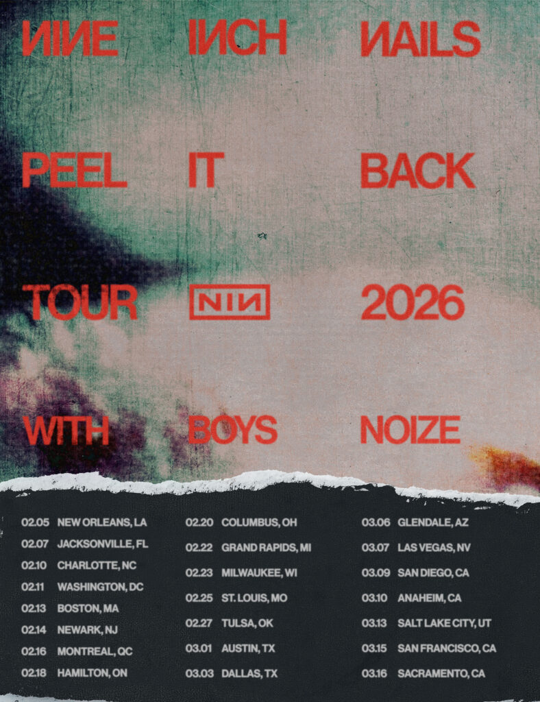 Nine Inch Nails Expand 'Peel It Back Tour' With 20+ North American