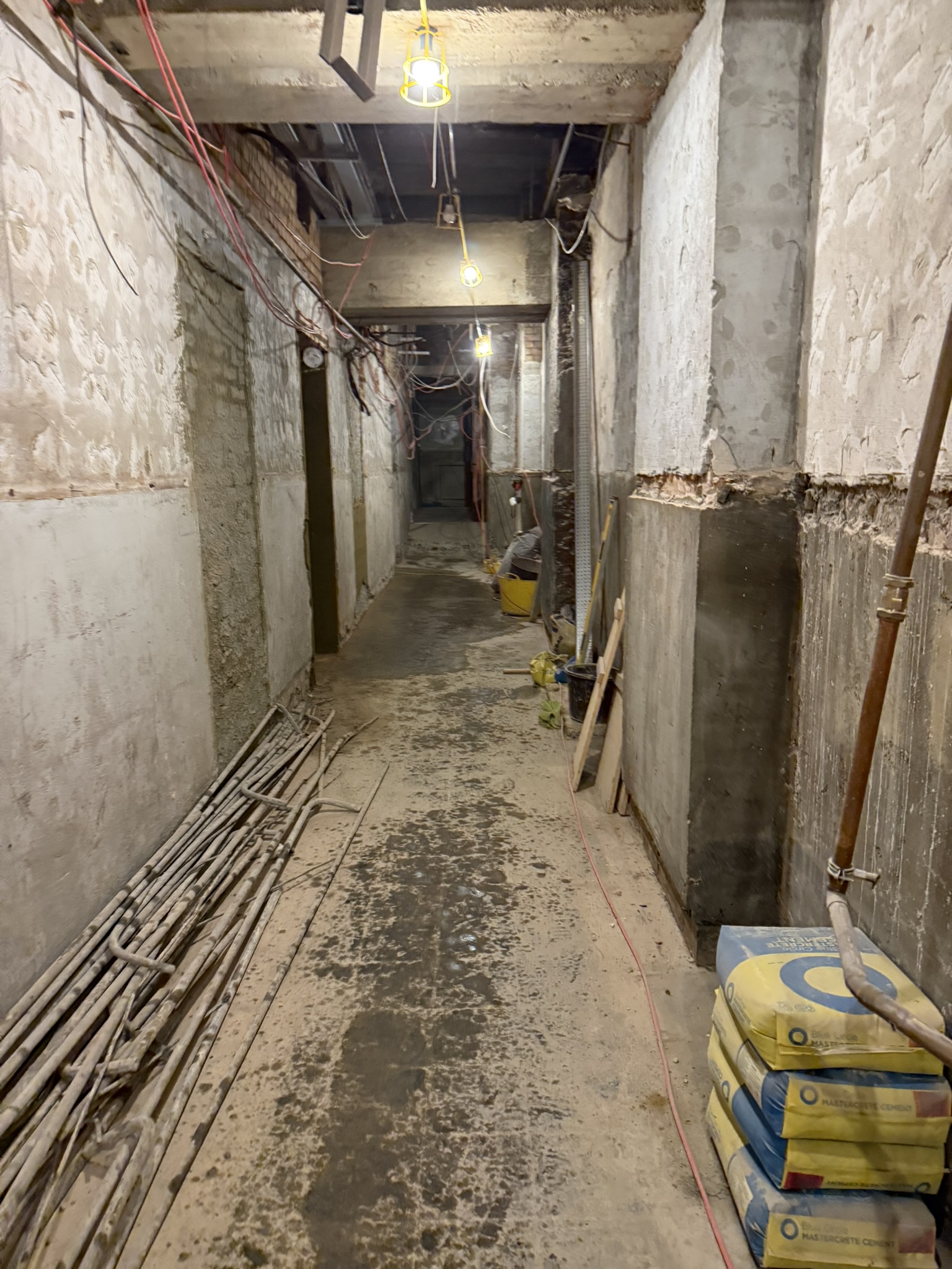 Refurbishment in progress