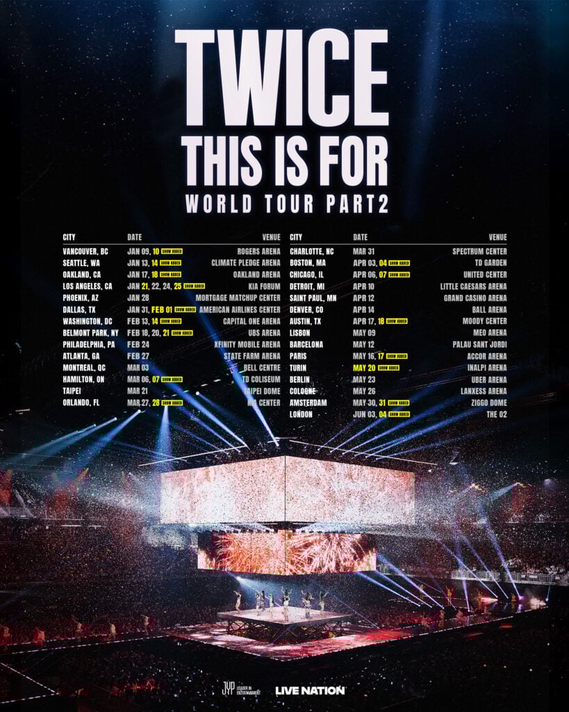 Twice Expands '<This Is For> World Tour' - Pollstar News