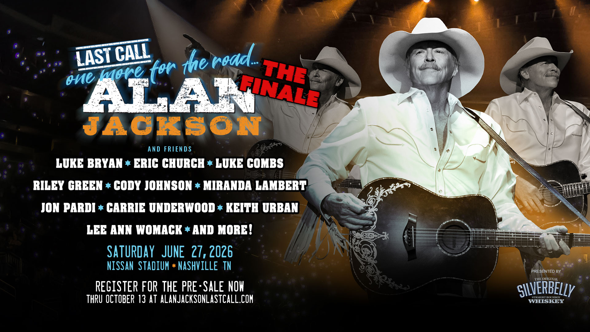 Alan Jackson Announces Star-Studded Nissan Stadium Finale Concert ...