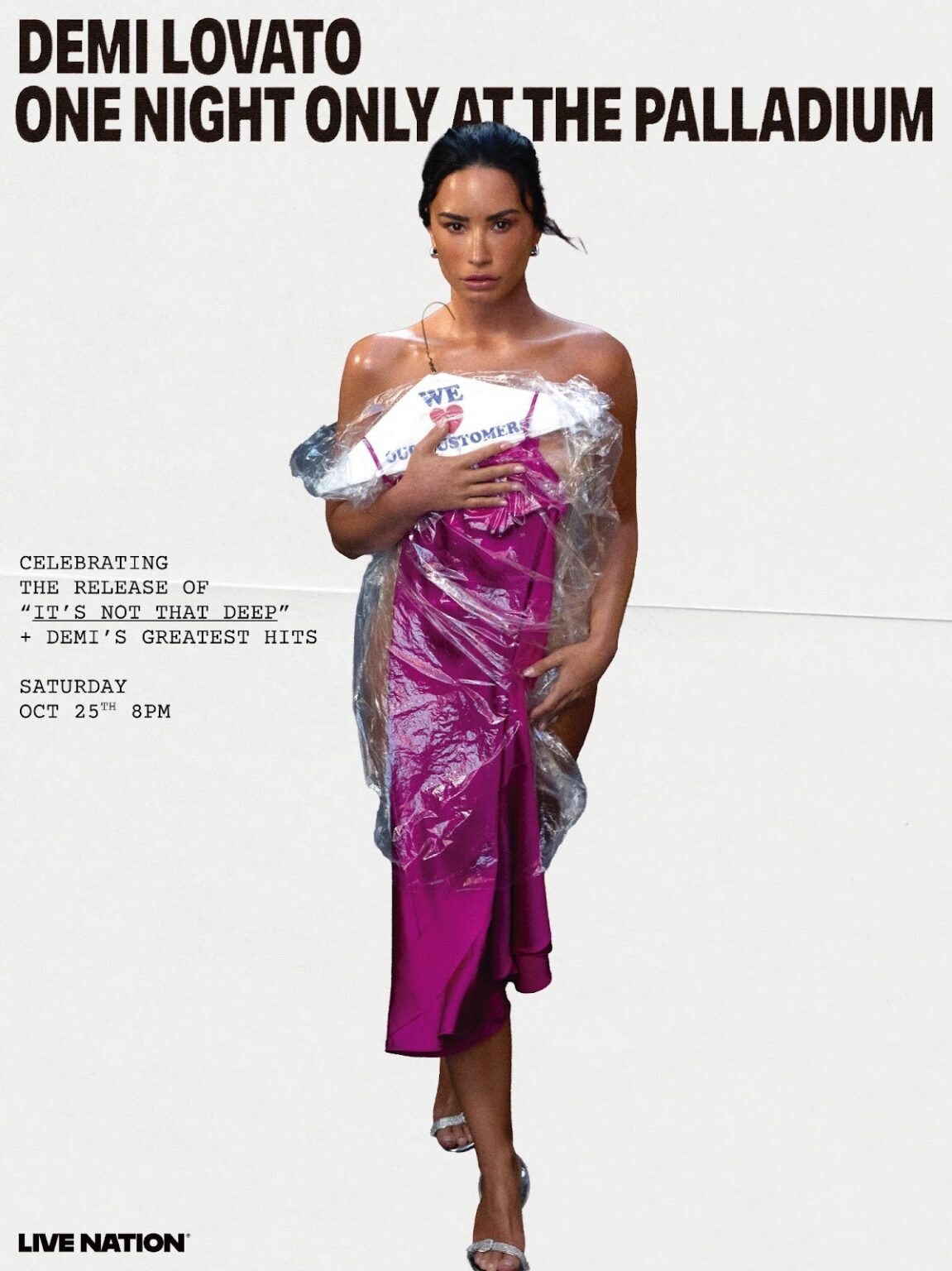 Demi Lovato Heads To Hollywood Palladium For One Night Only - Pollstar News