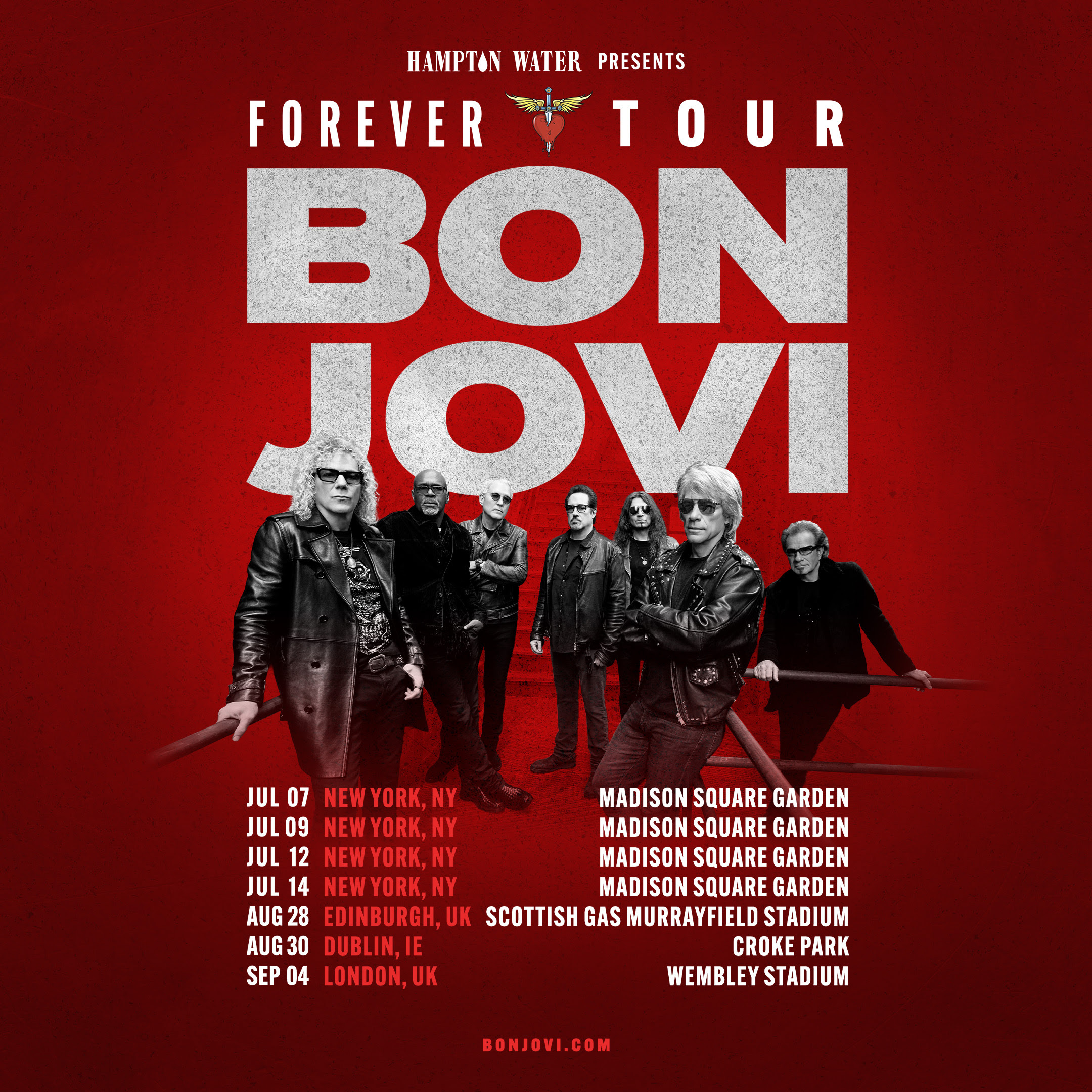 Bon Jovi Announces Return To The Stage With Global Shows