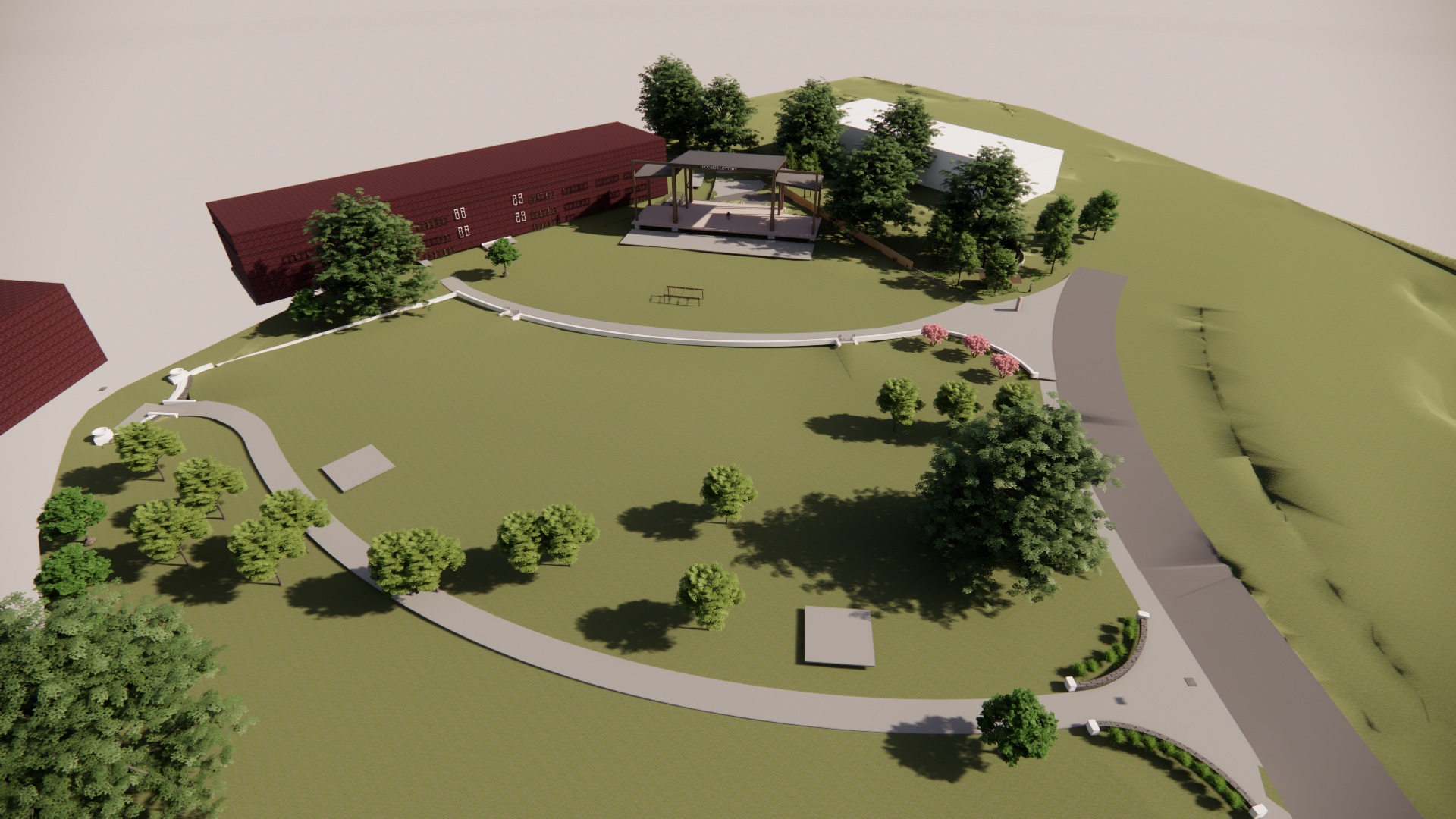 Hoosier Lottery Stage Rendering A