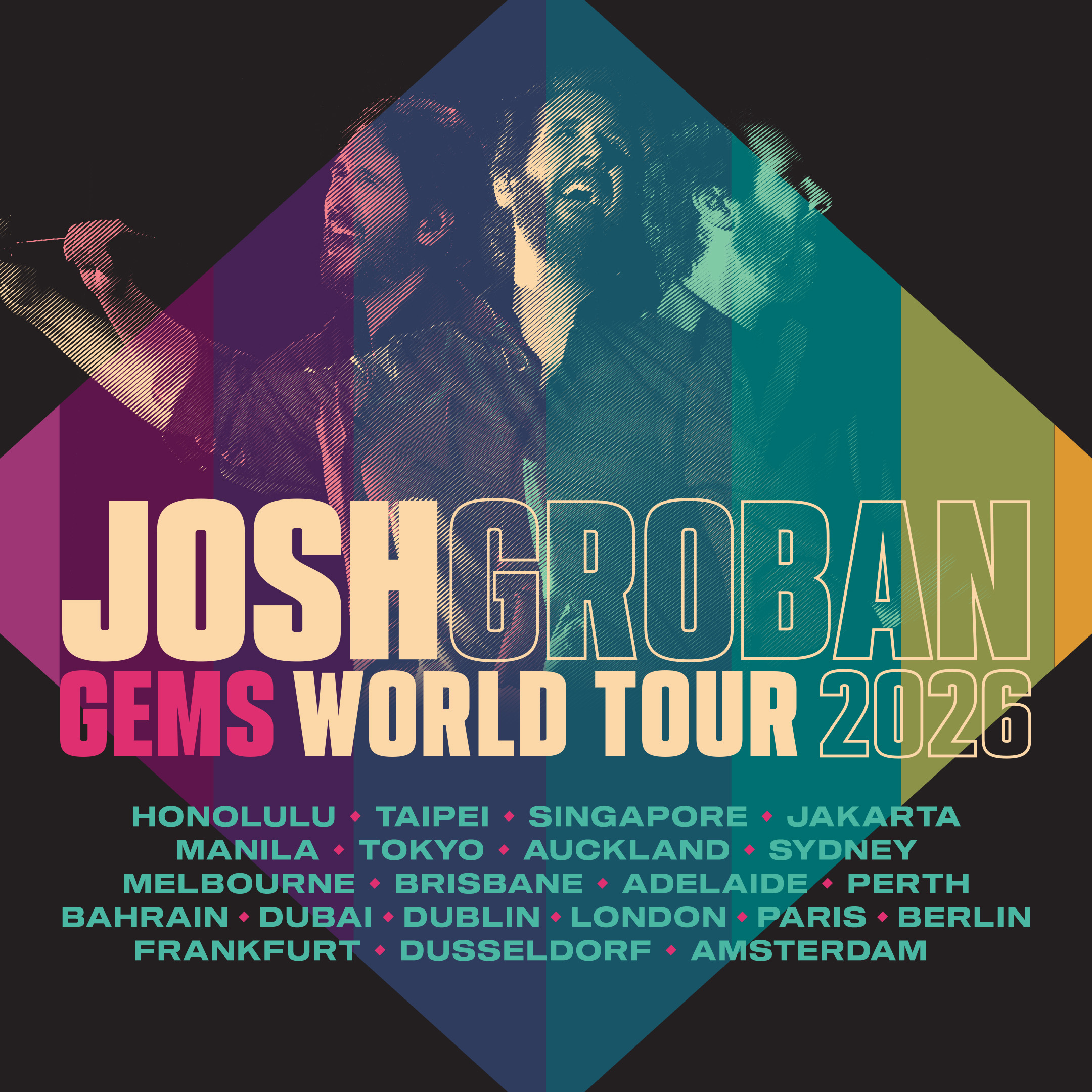 JoshGroban 2026 City List 2160x2160