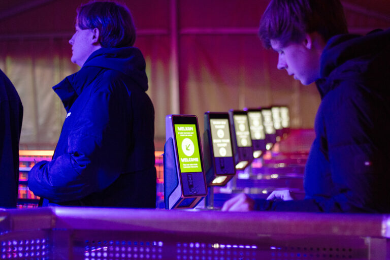 Dutch Barrier Services Smart Access Turnstile Winter Wonderland