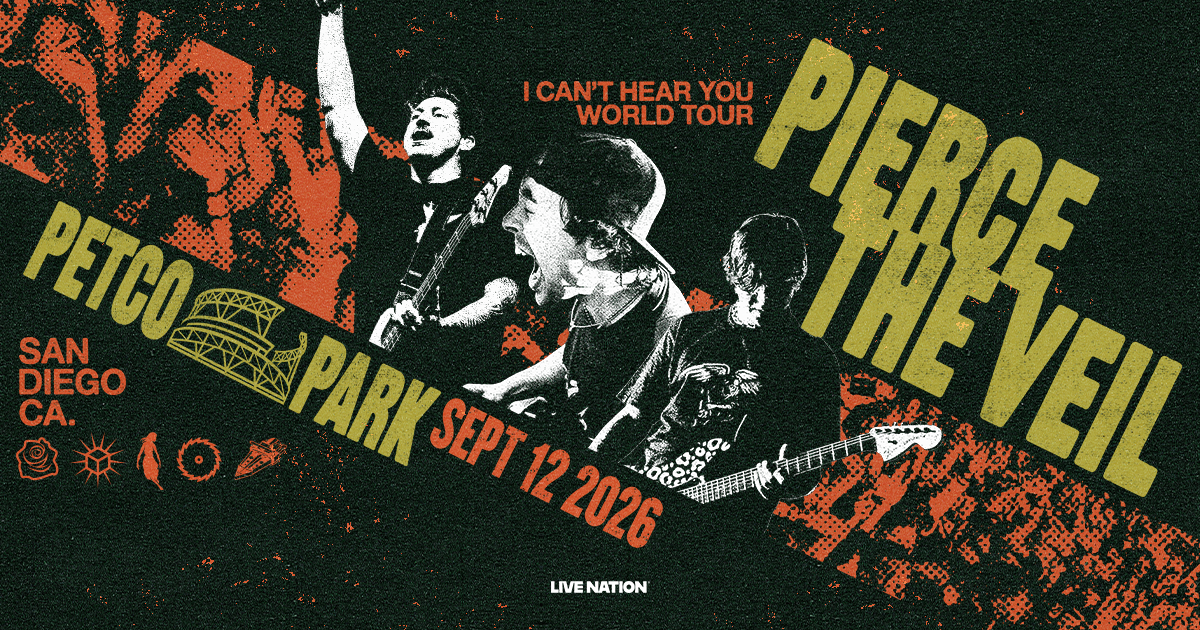 Admat Social 1200x630 PierceTheVeil Petco Park 2026 National r03