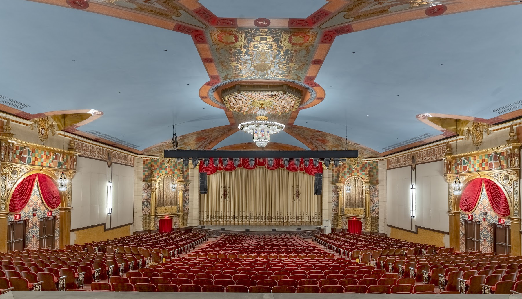 Lansdowne Theater front of house to stage January 2026 Todd Murray Photographer