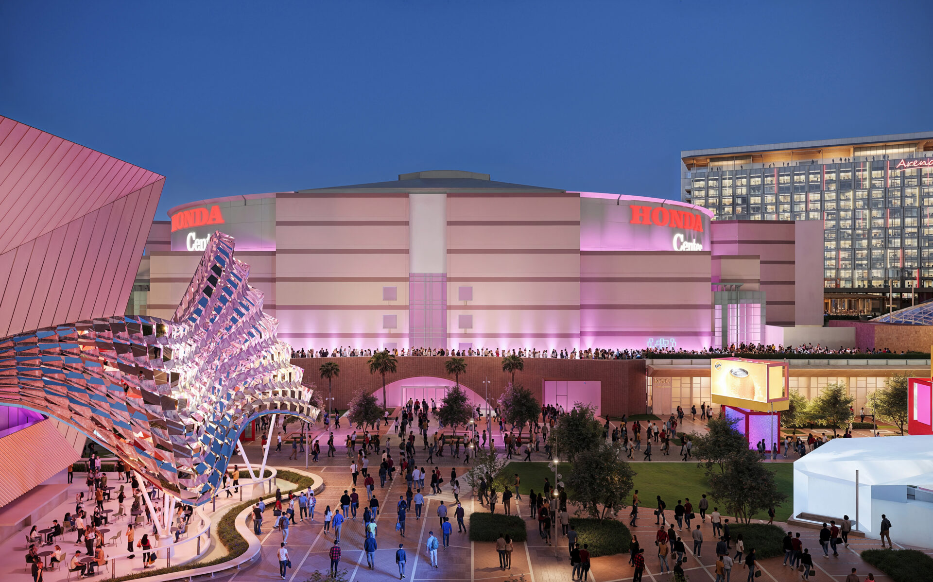 OCVIBE concert hall honda center