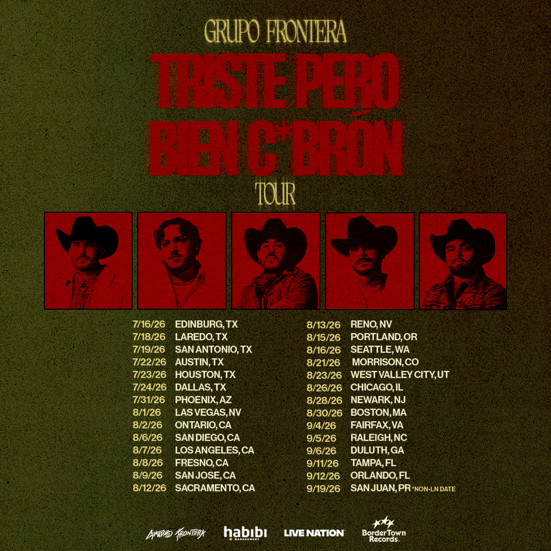 Static Social 1080x1080 GrupoFrontera 2026 National AllDates