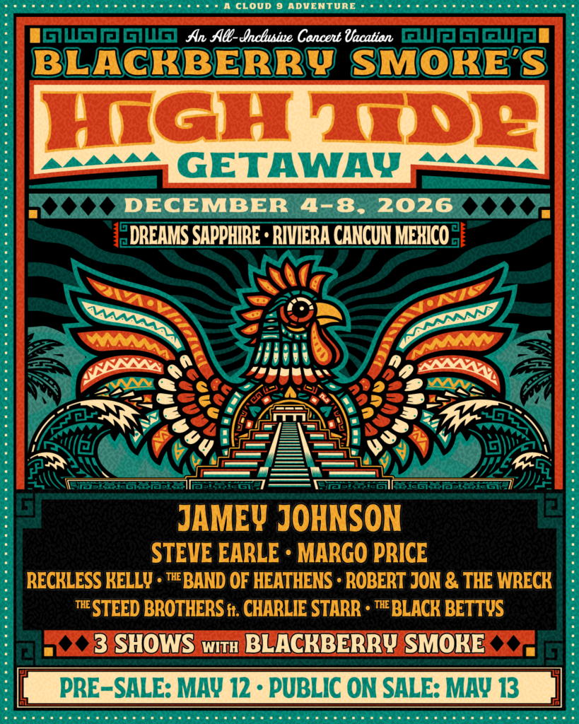 Blackberry Smoke to host High Tide Getaway in Mexico, celebrating 25 years