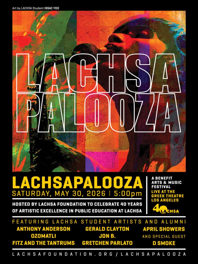 LACHSAPALOOZA POSTER with Artists