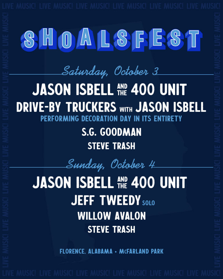 ShoalsFest lineup 2026