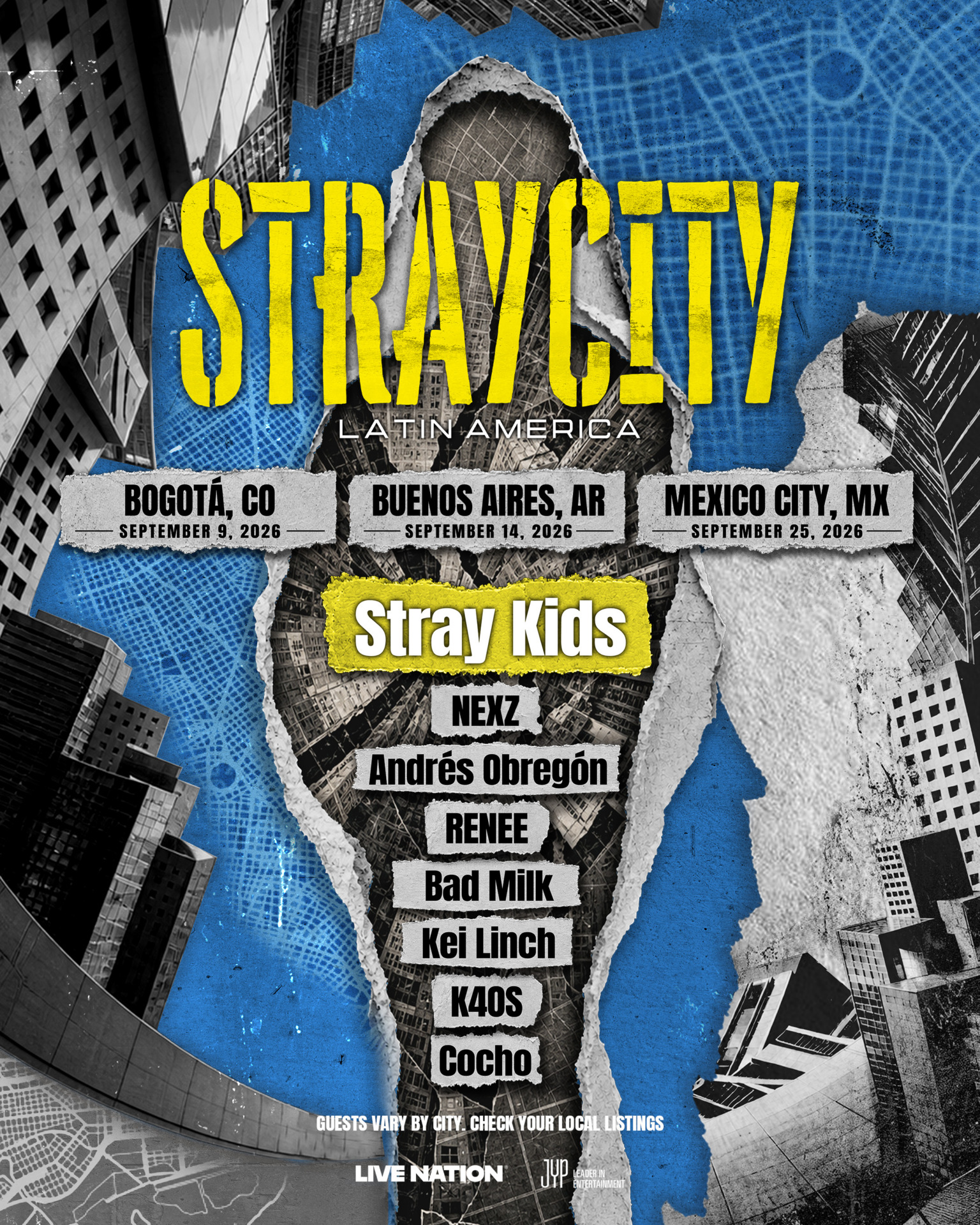 Stray Kids Announce “STRAYCITY” Latin American Tour This September