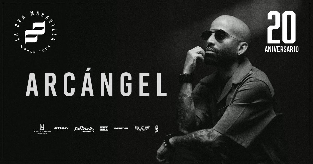 Arcángel Announces U.S. Dates for "La 8va Maravilla" 20th Anniversary World Tour