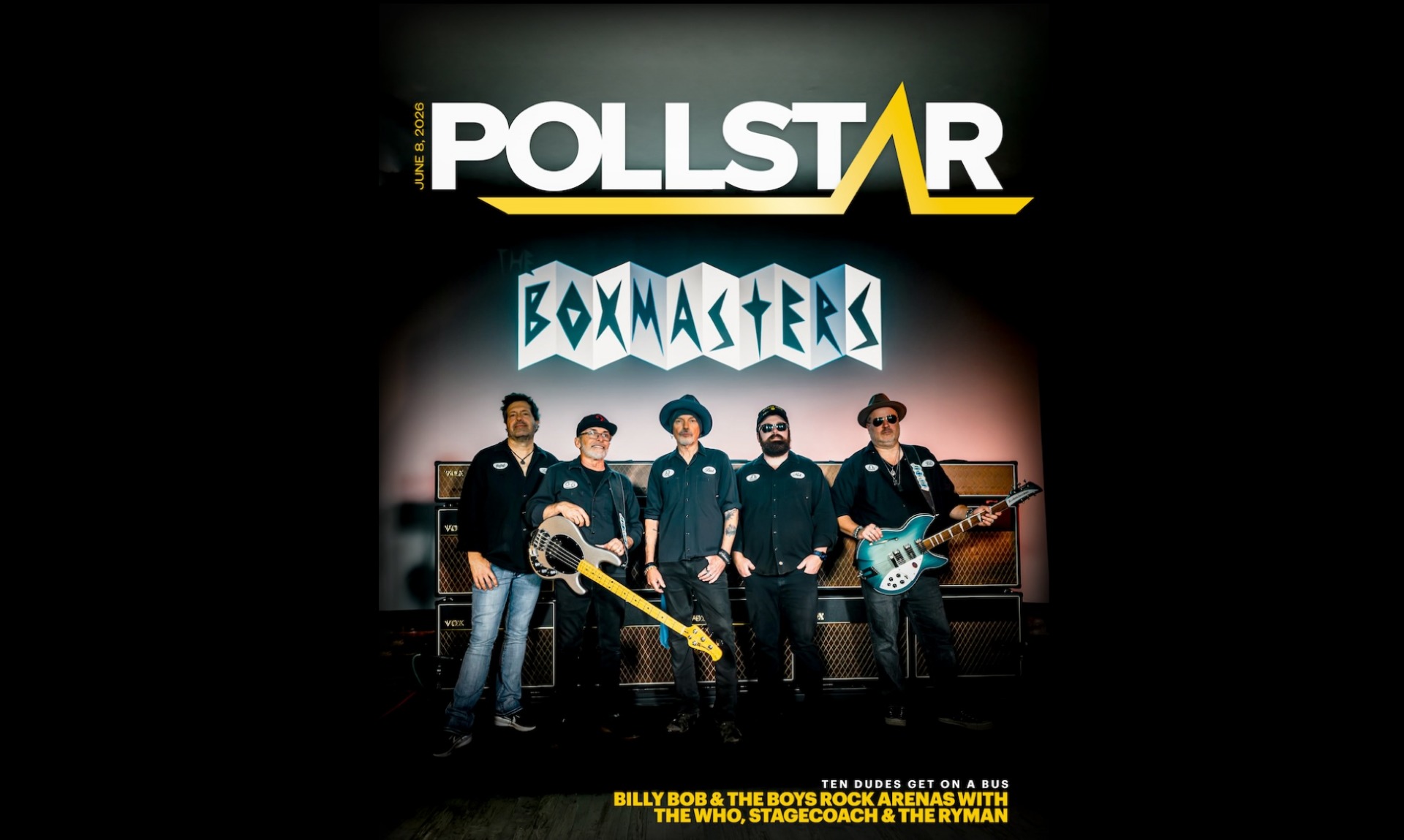 The Boxmasters Share Stages With The Who, Stagecoach, and The Ryman