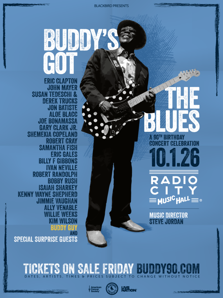 Buddy Guy's All-Star 90th Birthday Concert Set for Radio City Music Hall