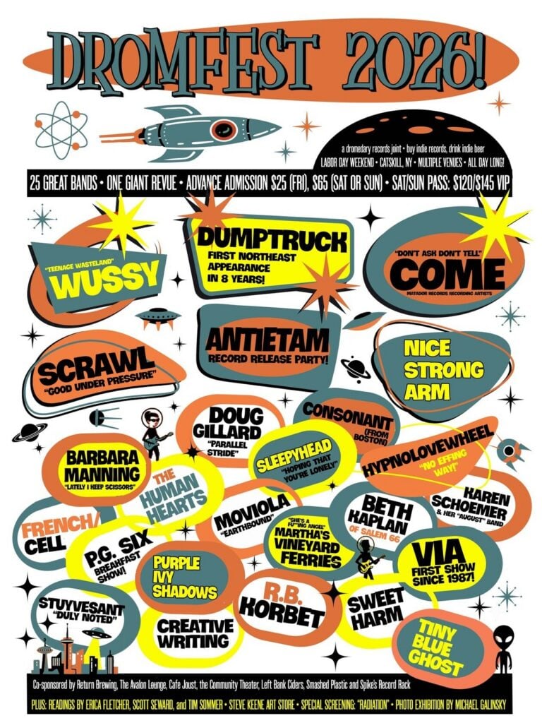Dromfest 2026 Announces September Return to Catskill with Indie Rock Lineup