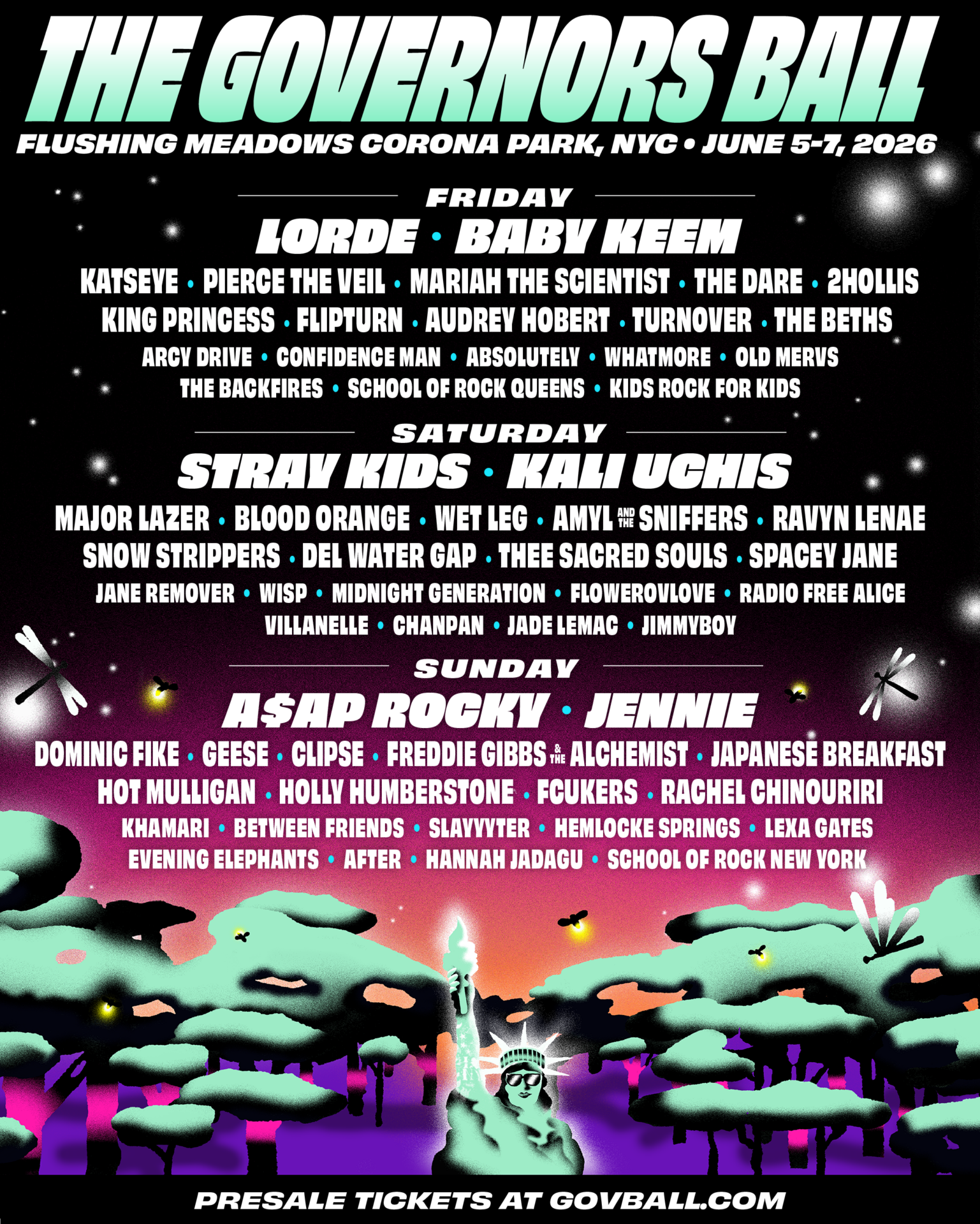 Gov Ball 2026 Admat