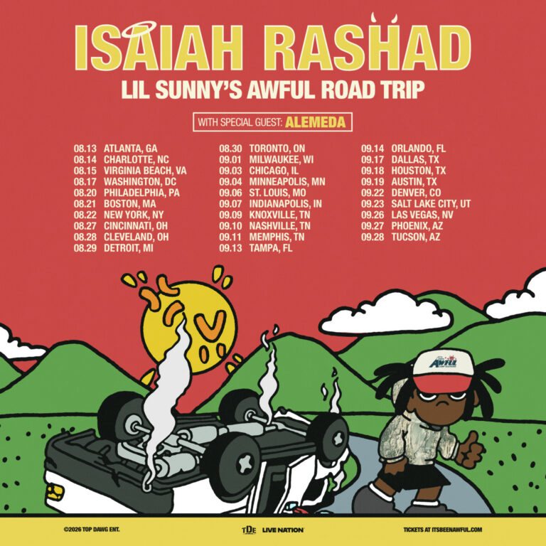 IsaiahRashad 2026 All Dates 2160x2160