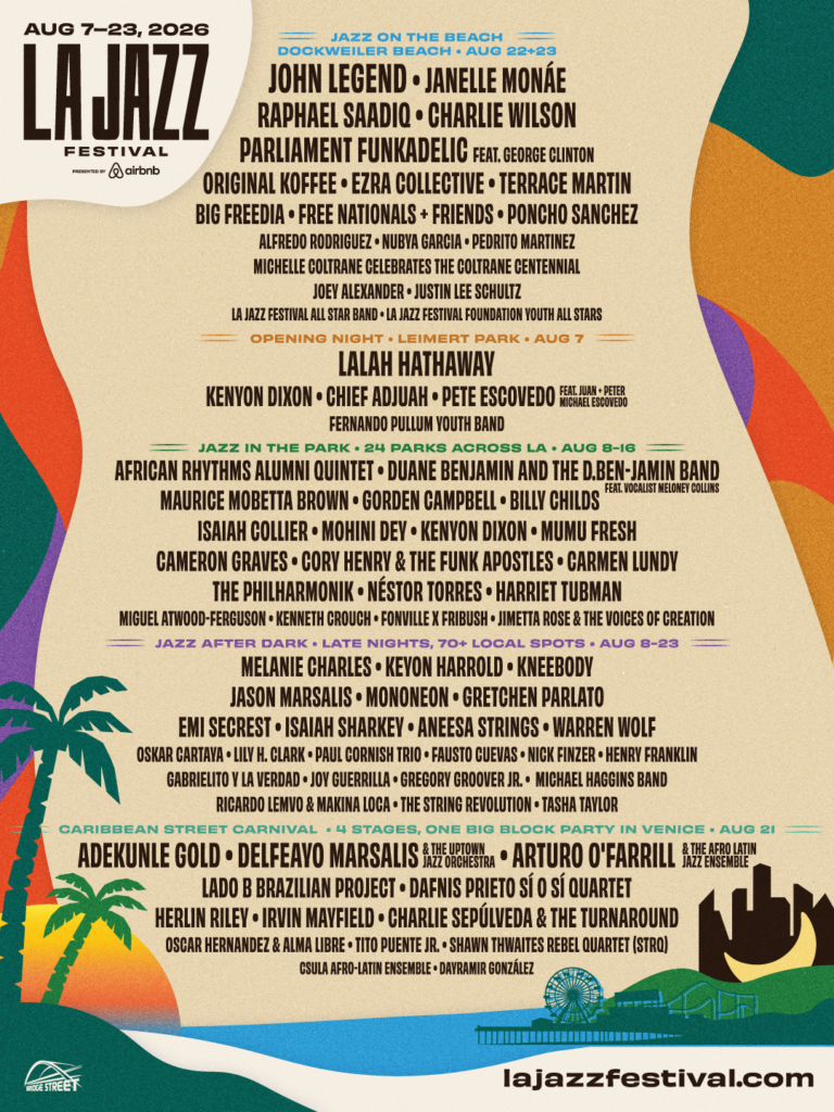 LAJF Lineup Poster