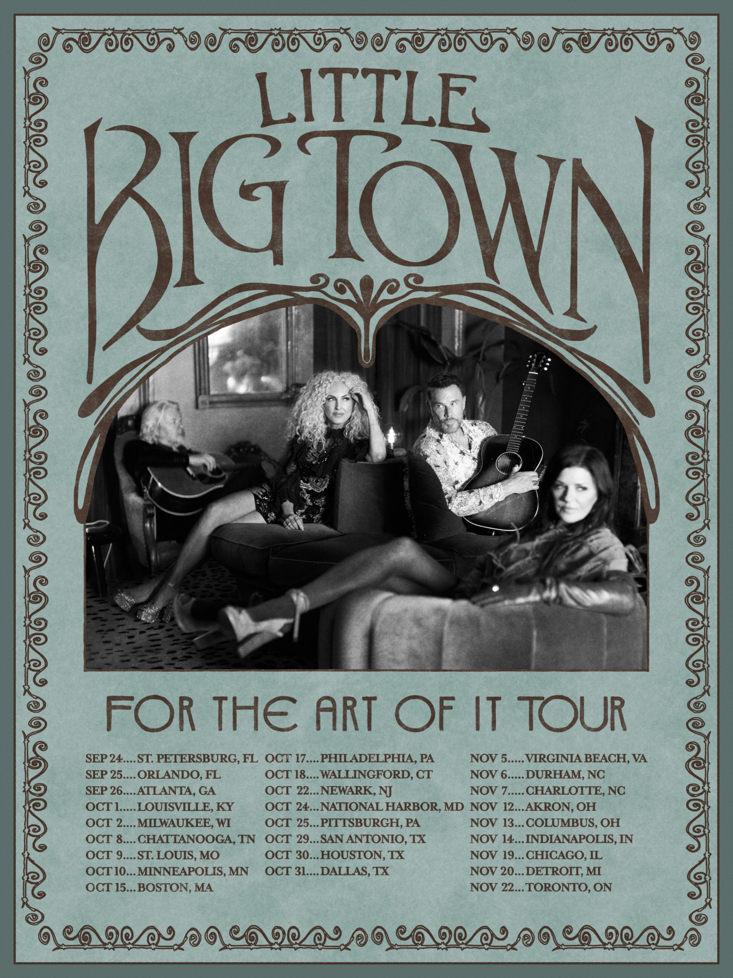 Little Big Town Unveils 2024 ‘For The Art Of It Tour’ Ahead of New Album