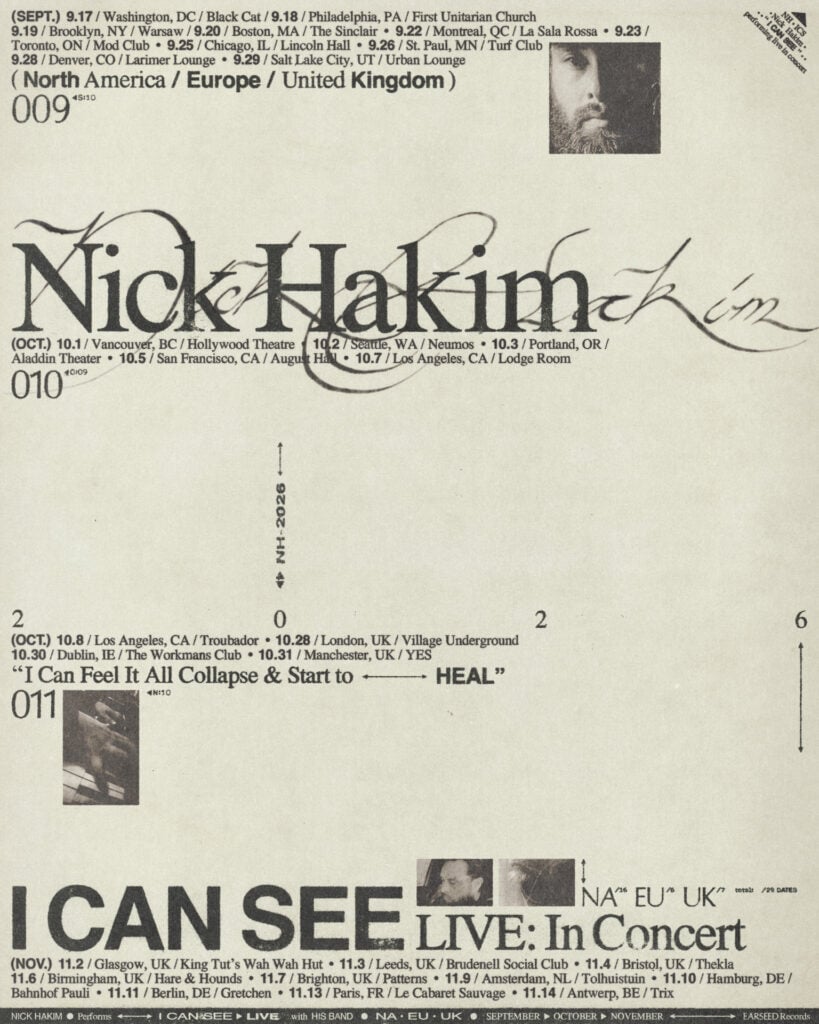 Nick Hakim Reveals New Album, Single, and International Tour Dates
