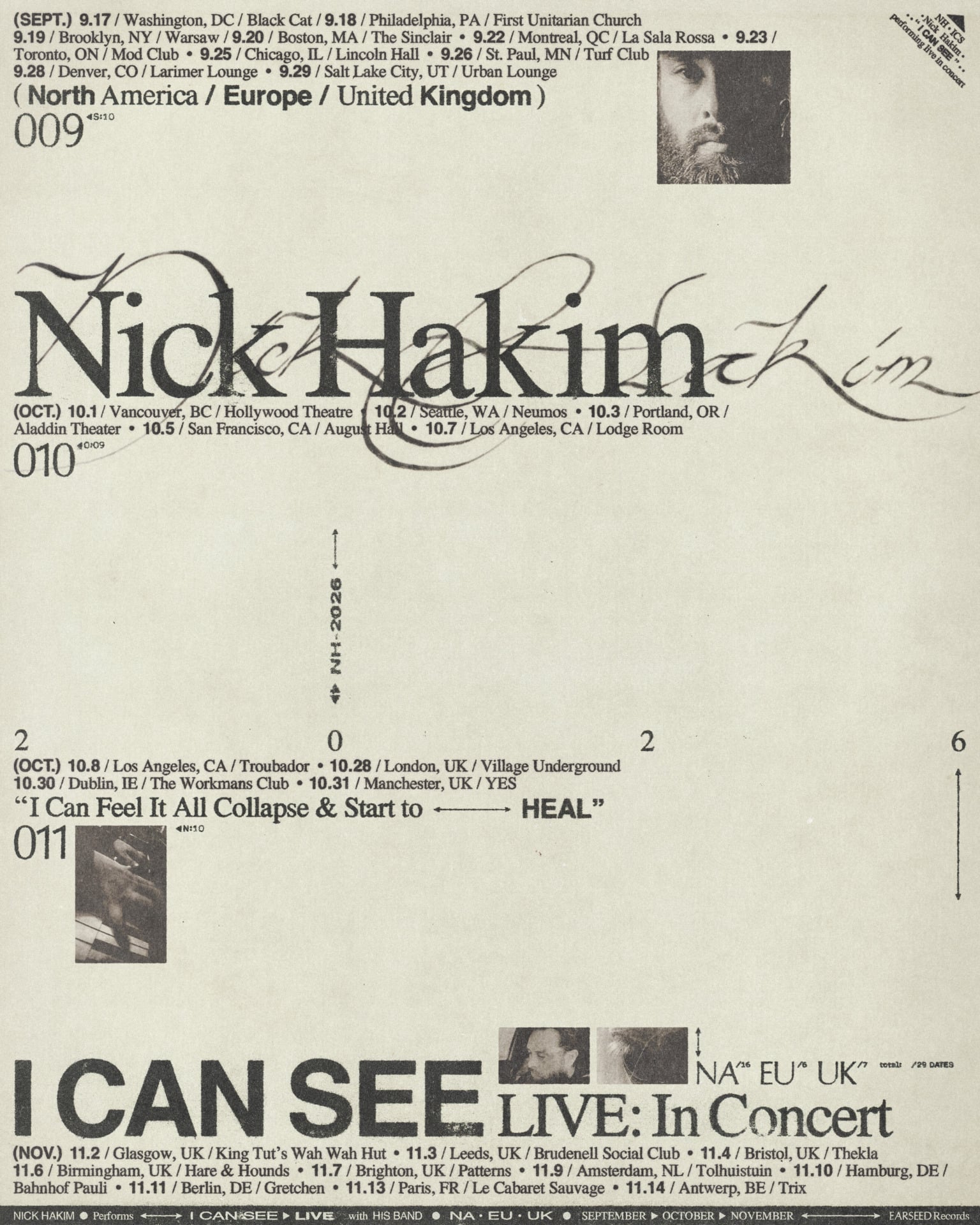 NickHakimTour Poster 6 03.2