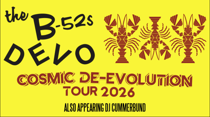 The B-52s and Devo Announce 8-City Cosmic De-Evolution Tour