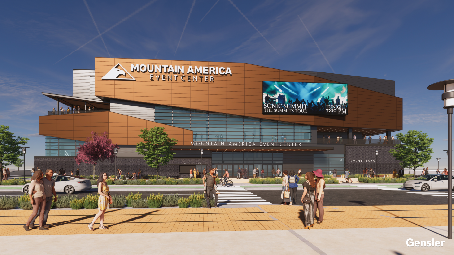 The Point Mountain America Event Center Exterior