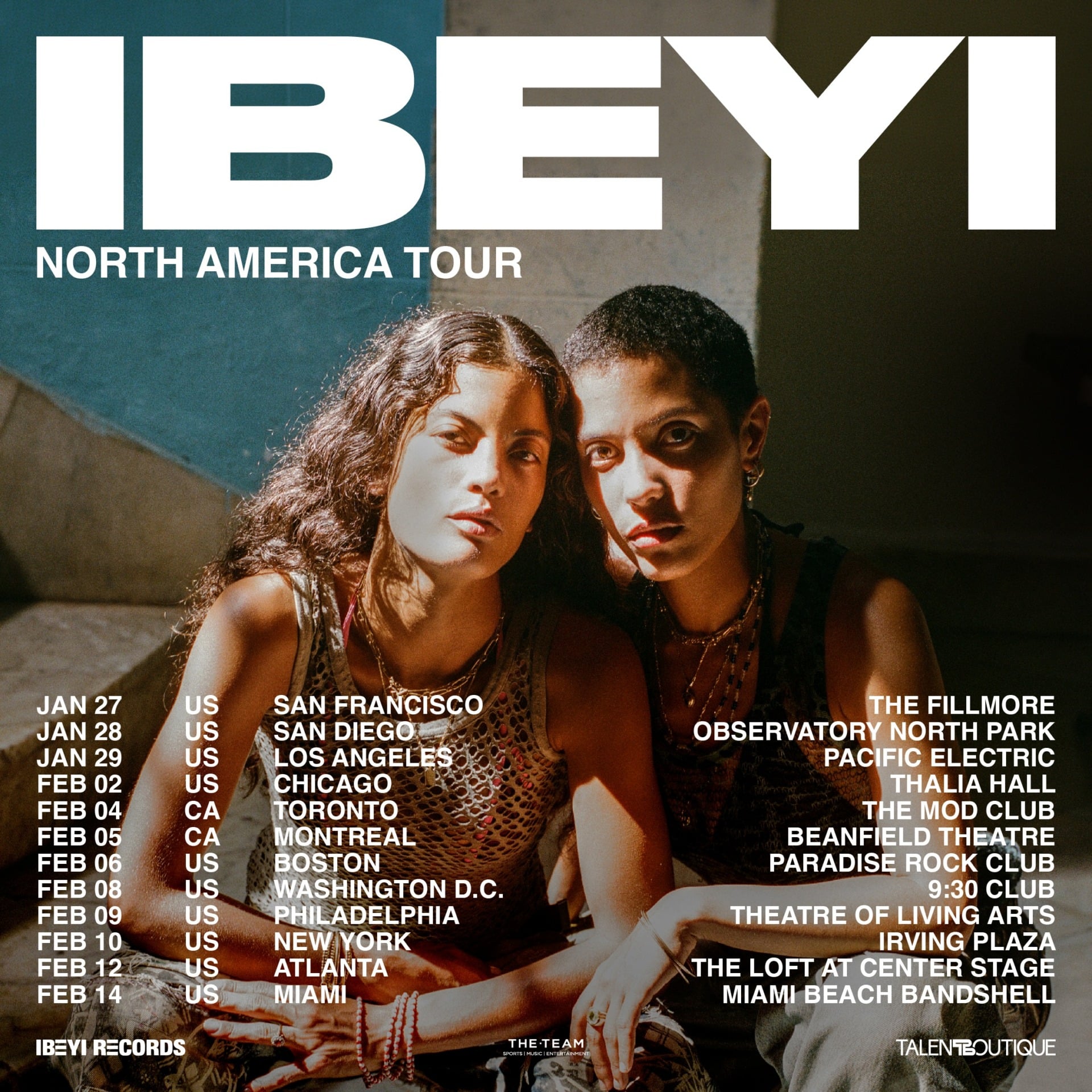 Ibeyi Announce 2027 North American Tour Dates