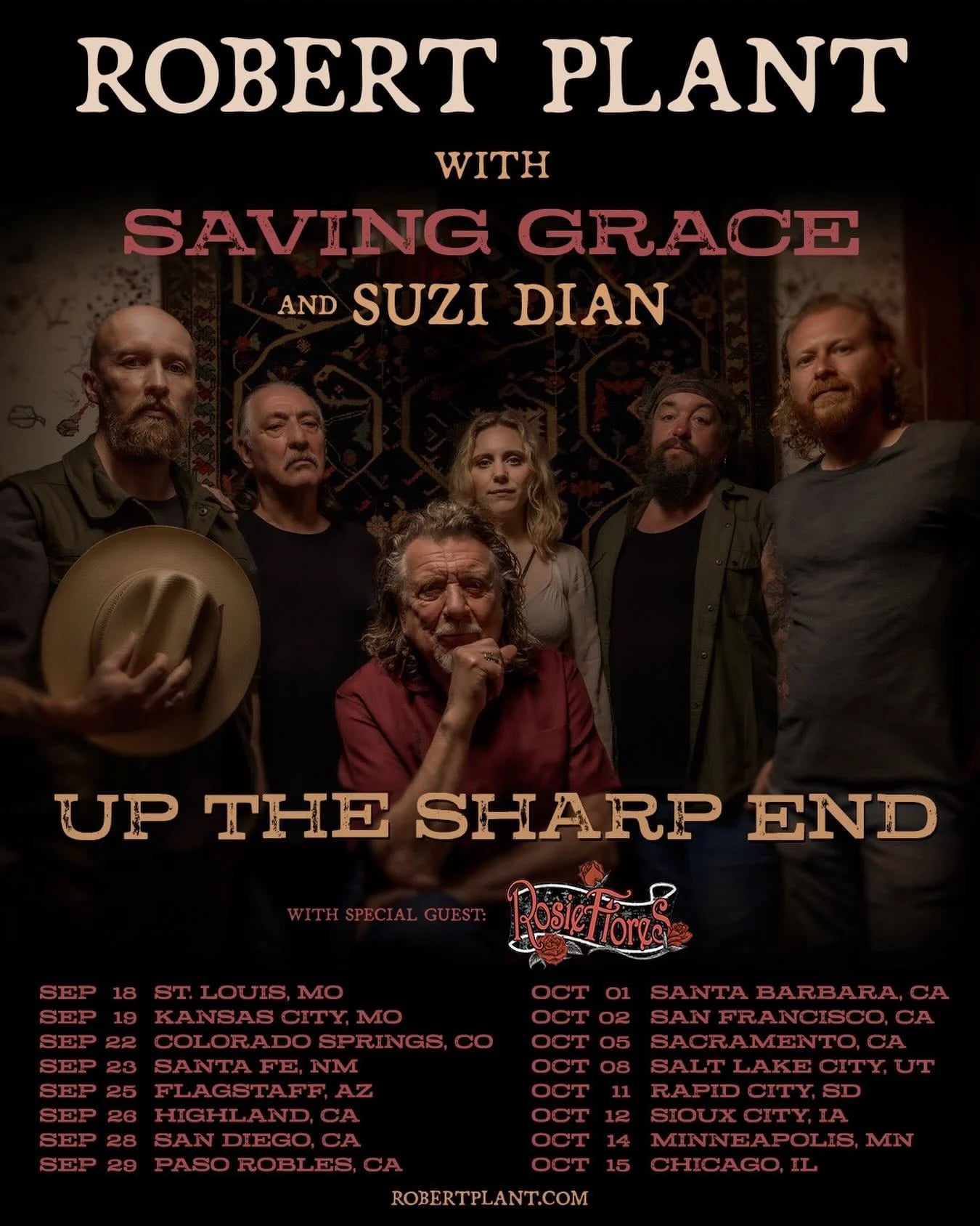 Robert Plant’s Saving Grace Announces Fall Tour for “Up The Sharp End” Album
