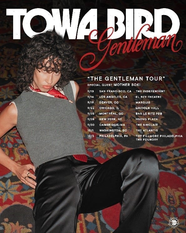 Towa Bird to Embark on North American Tour This Fall