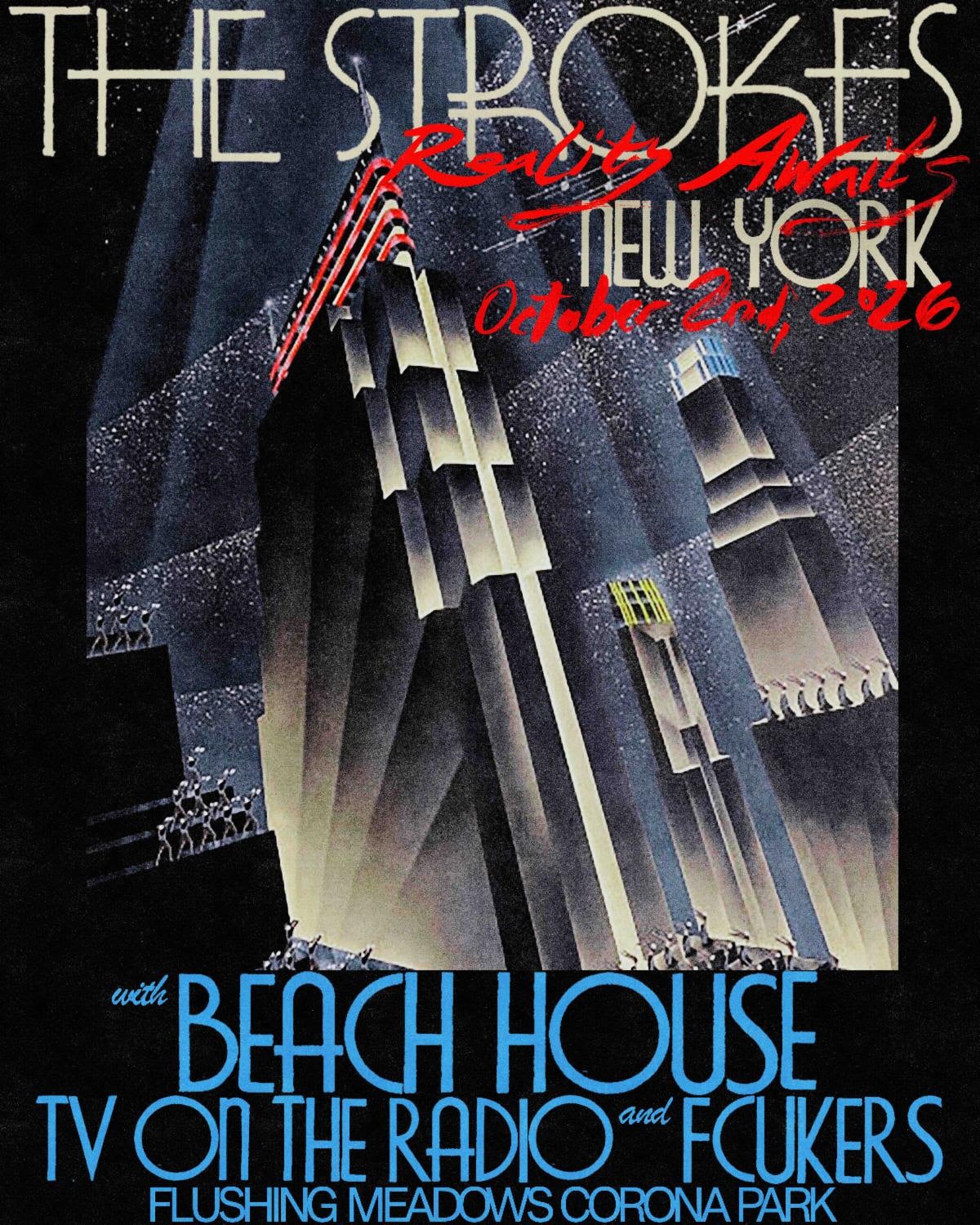The Strokes Announce First NYC Headline Show Since 2023 in Queens