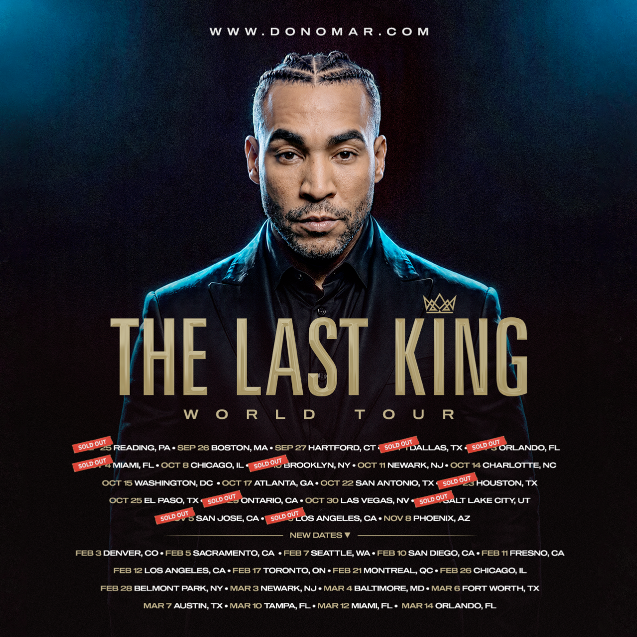 Don Omar Adds 2027 Dates to Sold-Out ‘The Last King World Tour’