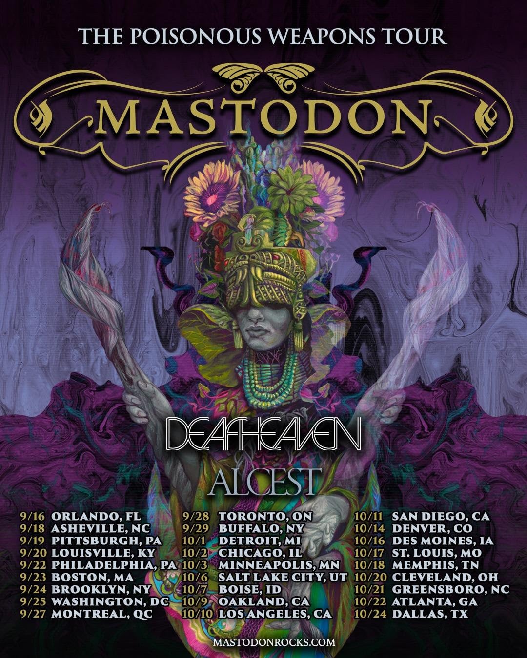 Mastodon Announce North American Tour, Release New Single ‘Your Ghost Again’