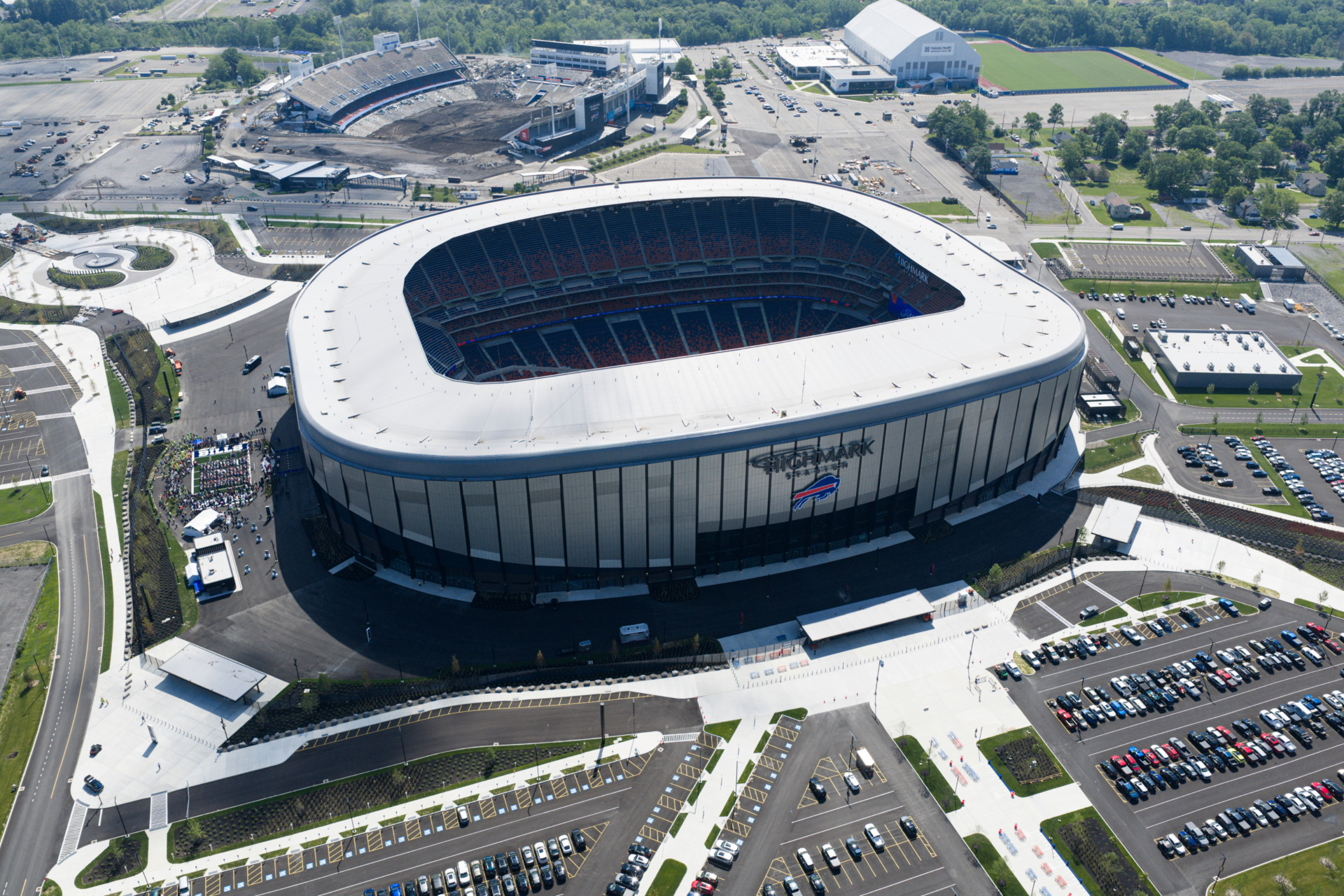 Buffalo Bills Ribbon Cutting Ceremony, June 23, 2026 at Highmark Stadium. (Courtesy of the Buffalo Bills)