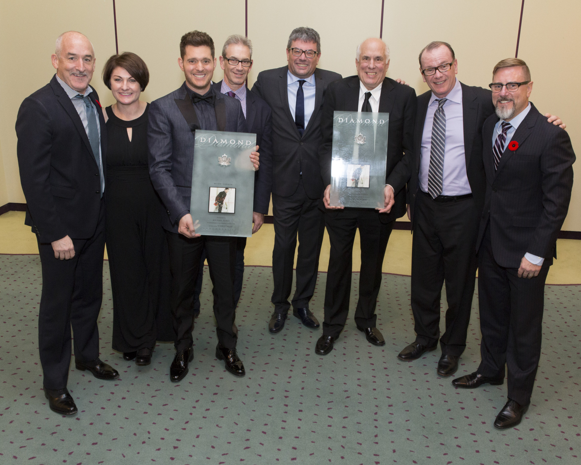 Michael Buble diamond award (1)