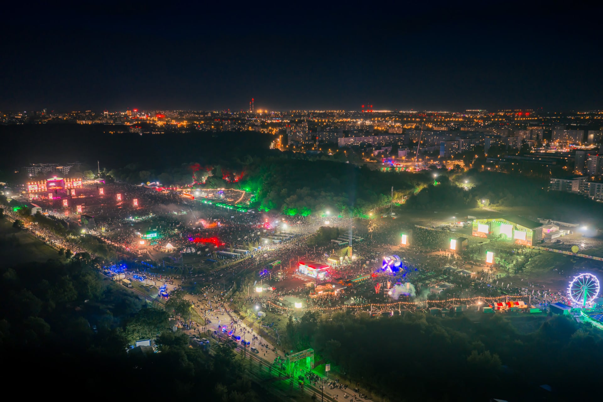 2026.07.24. Zachod słońca z drona ŁSF3