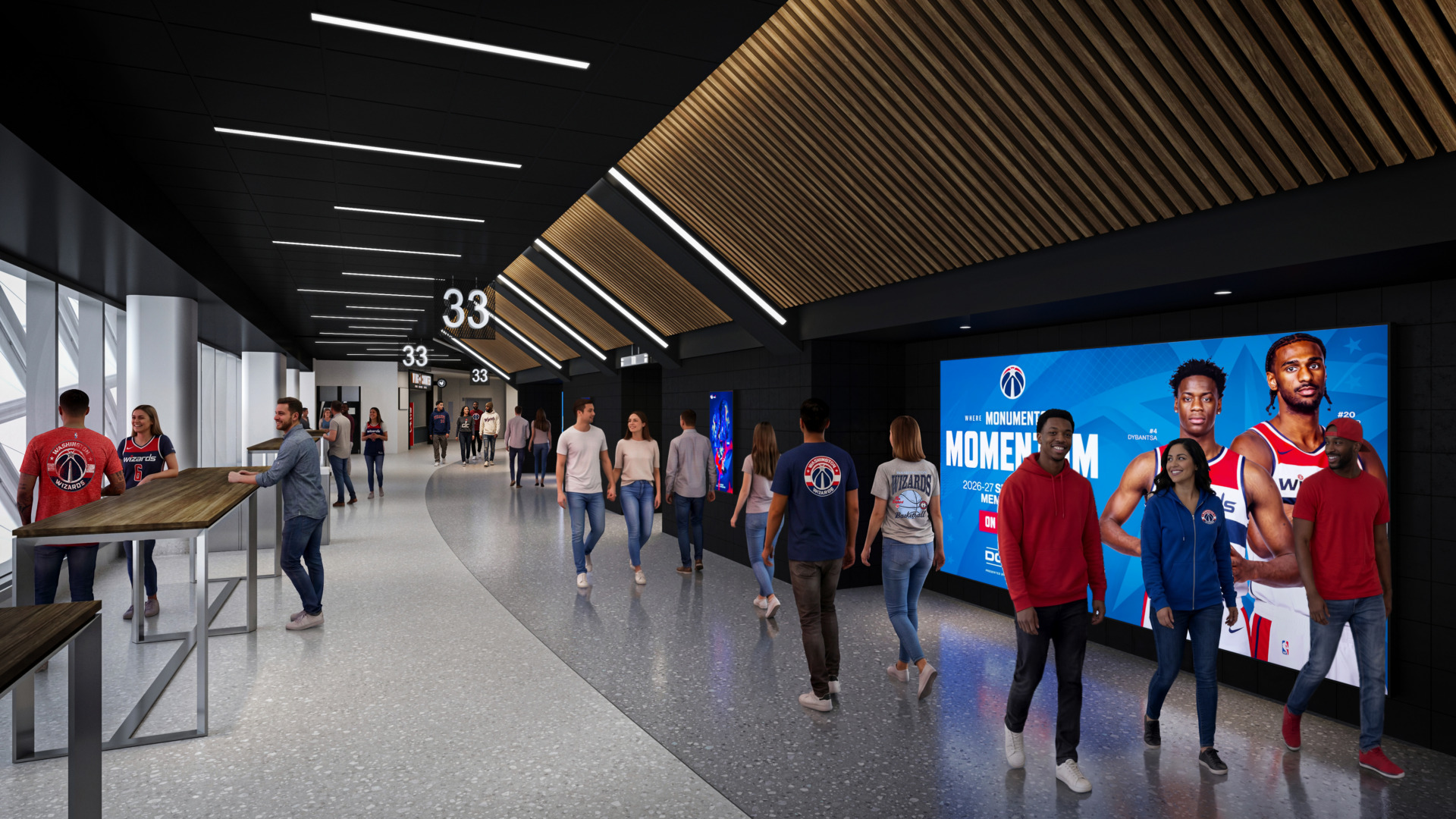 Capital One Arena Concourse 1 Terrace