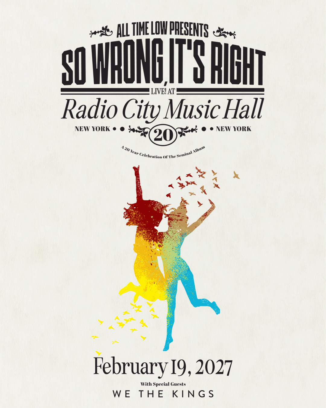 All Time Low to Mark 20 Years of ‘So Wrong, It’s Right’ at Radio City Music Hall