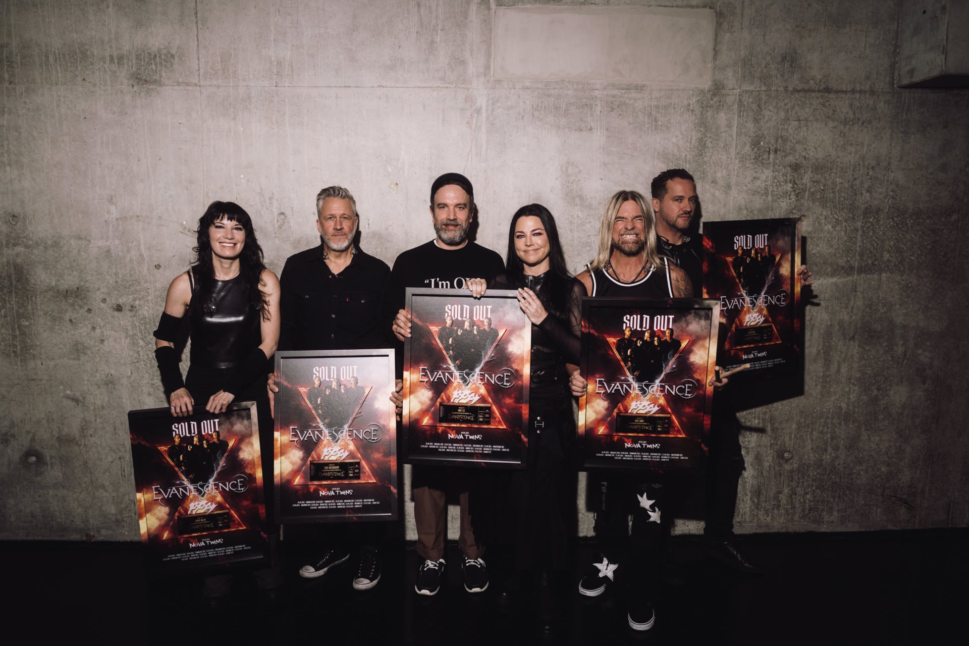 Evanescence Honored for Sold-Out European Tour Success