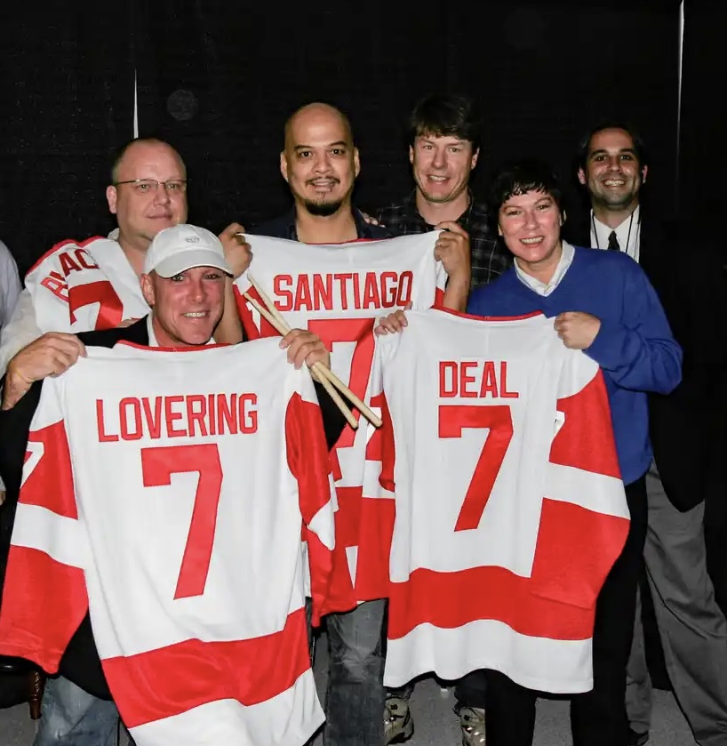 John Peters with The Pixies