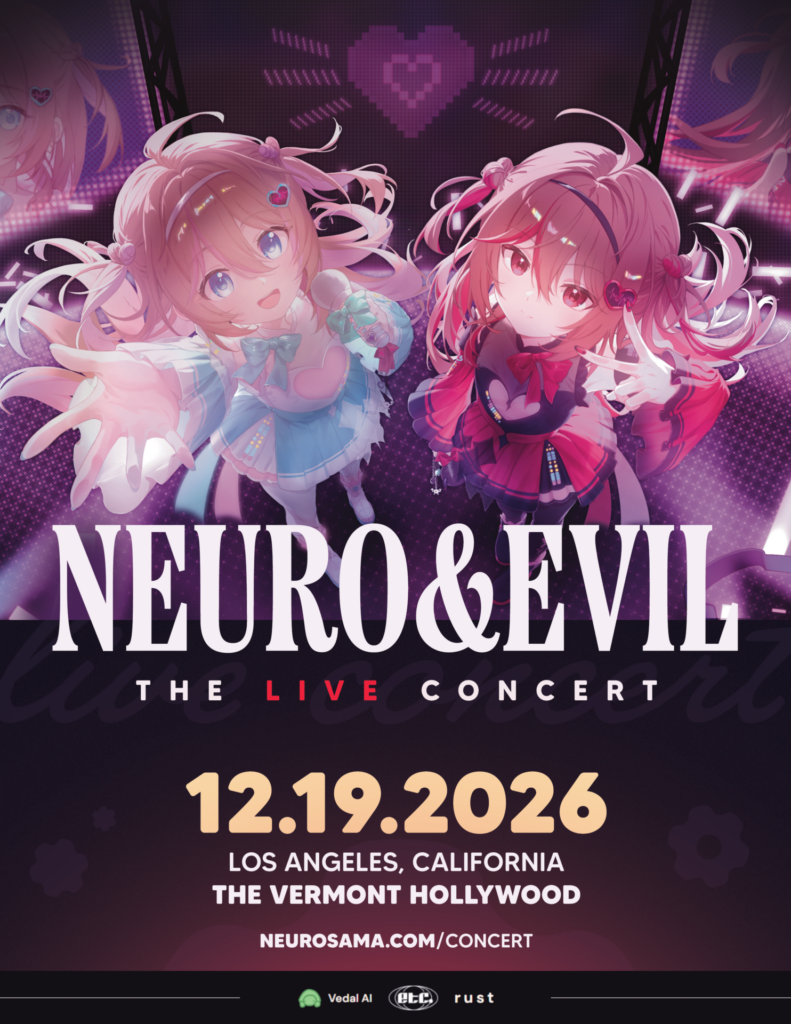 AI Streamers Neuro-sama & Evil to Perform Live Extended-Reality Concert in LA