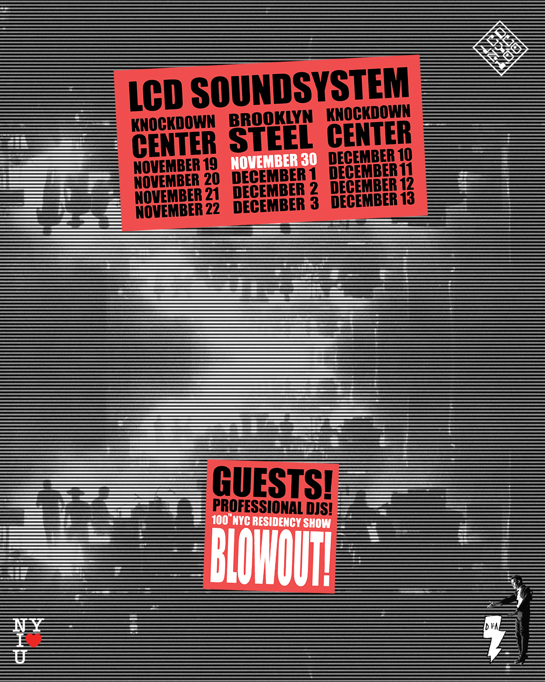 LCD Soundsystem Confirms 2026 NYC Residency Across Two Venues