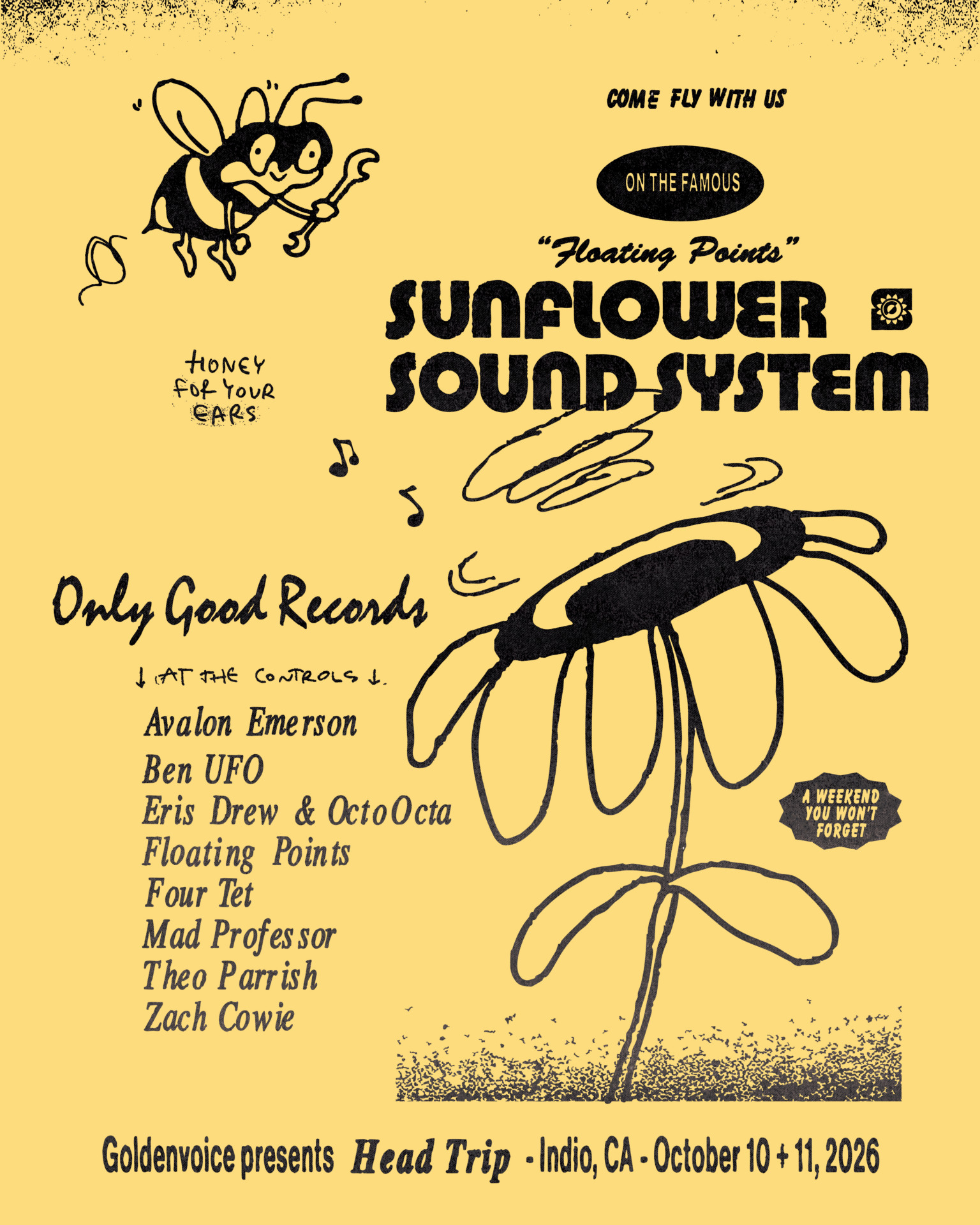 Floating Points' Sunflower Sound System to Debut in US at Head Trip This October