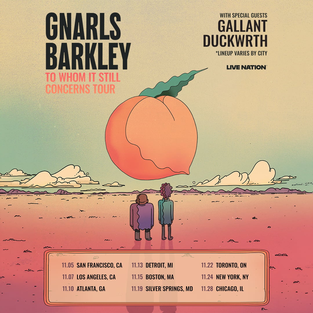 Gnarls Barkley Announces Nine-City North American Tour for 2026