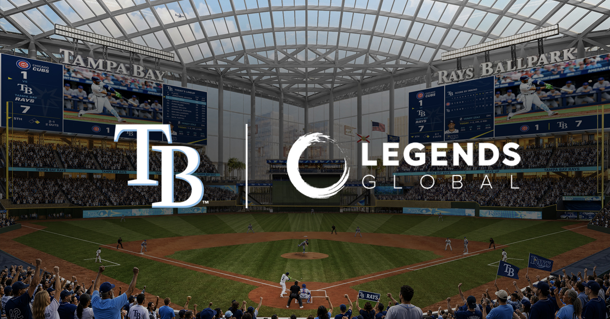 Tampa Bay Rays Partner with Legends Global for New Ballpark Development