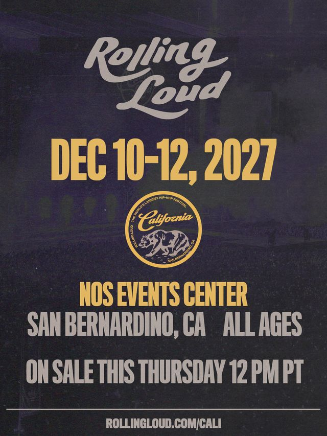 Rolling Loud Returns to California: San Bernardino Hosts Three-Day Festival in December 2027
